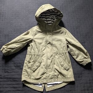 GAP Green Raincoat Hooded Parka